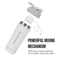 Steel Gym Shaker Bottle-High Grade Metal Protein Shaker Pro