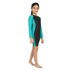 Kids’ Full-Sleeve Multi-Sport Suit | Quick-Dry, Chlorine-Resistant Activewear
