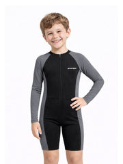 Kids’ Full-Sleeve Multi-Sport Suit | Quick-Dry, Chlorine-Resistant Activewear