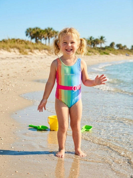 Kids Swimwear for Boys & Girls | Quick-Dry, UV Protection Swimming Costume for Kids | Comfortable Pool & Beach Wear (Ages 2–14)