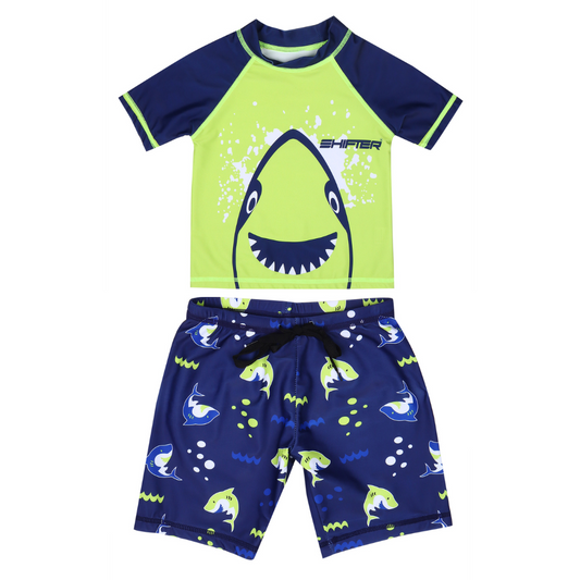 Kids' 2-Piece Swim Set – Stretchable, Quick-Dry & UV Protective