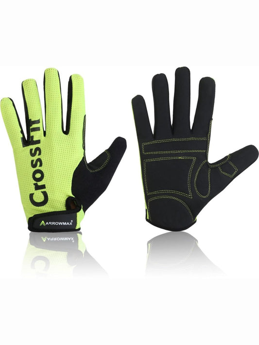 full finger gym gloves bike riding padded glove