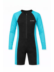 Kids’ Full-Sleeve Multi-Sport Suit | Quick-Dry, Chlorine-Resistant Activewear