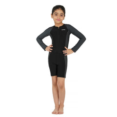 Kids’ Full-Sleeve Multi-Sport Suit | Quick-Dry, Chlorine-Resistant Activewear