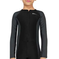 Kids’ Full-Sleeve Multi-Sport Suit | Quick-Dry, Chlorine-Resistant Activewear