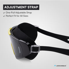 High Quality Professional Swimming Goggles Wide Lens Anti Fog for Diving & Swimming