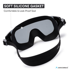 High Quality Professional Swimming Goggles Wide Lens Anti Fog for Diving & Swimming