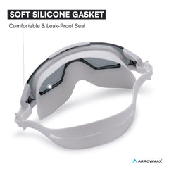 High Quality Professional Swimming Goggles Wide Lens Anti Fog for Diving & Swimming