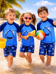 Kids' 2-Piece Swim Set – Stretchable, Quick-Dry & UV Protective
