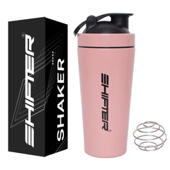 gym shaker bottle steel women pink sipper girls