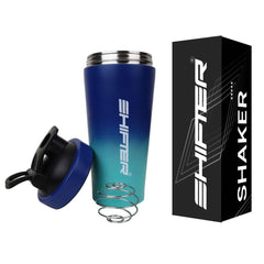 Premium Stainless Steel Gym Shaker Bottle | Leakproof Protein Shaker for Men & Women