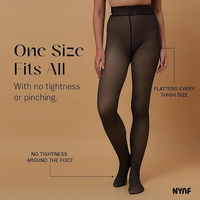 stretchable fleece leggings one size fits all