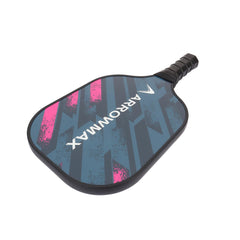 Arrowmax Sprint Fiberglass Pickleball Paddle Set – 2 SPRINT Paddles, 4 Balls & Zipper Cover