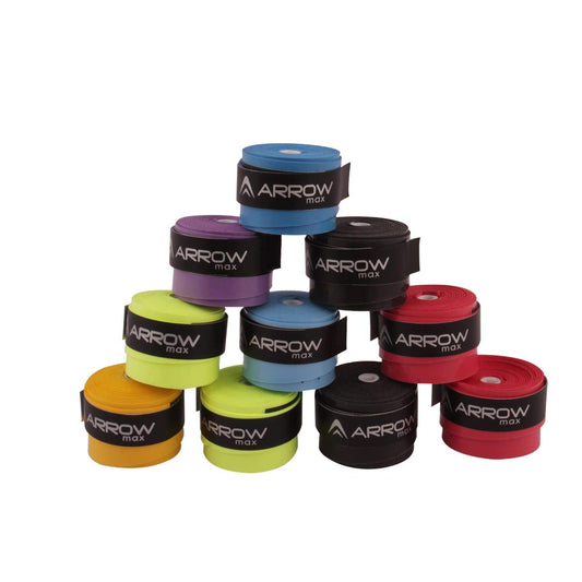 Dotted Badminton,Squash,Pickleball Grip – Anti‑Slip Textured Handle for Comfort & Control