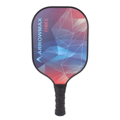 Arrowmax Carbon Fiber Pickleball Paddle Set – 2 FORCE Paddles, 4 Balls & Zipper Bag