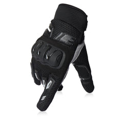 Premium Full‑Finger Bike Riding Gloves For Winters With Knuckle Protection-Burnout