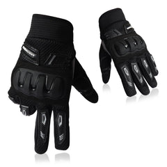 Premium Full‑Finger Bike Riding Gloves For Winters With Knuckle Protection-Burnout