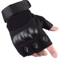 Half Finger Tactical Bike Riding Gloves – Durable, Breathable MTB & Road Riding Gloves with Padded Protection