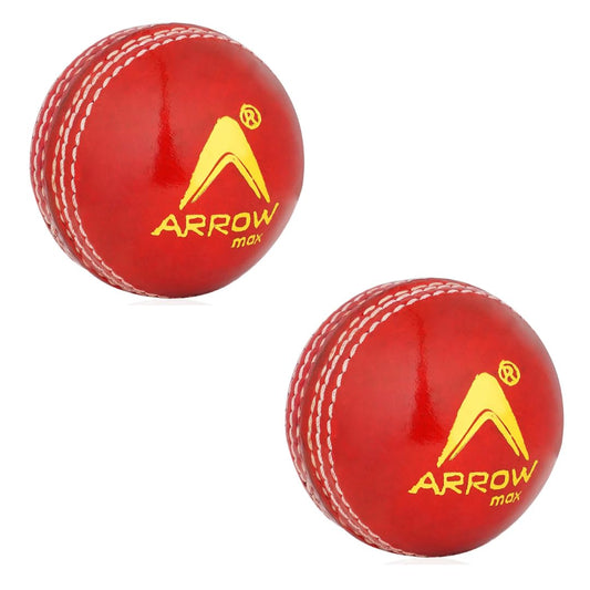 Arrowmax 4 Piece Leather Ball for Cricket