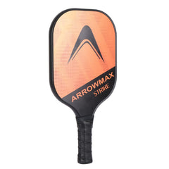 Arrowmax Fiberglass Pickleball Paddle Set – 2 STRIKE Paddles, 4 Balls & Zipper Cover