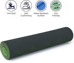 Arrowmax TPE Yoga Mat for Men and Women (6MM)