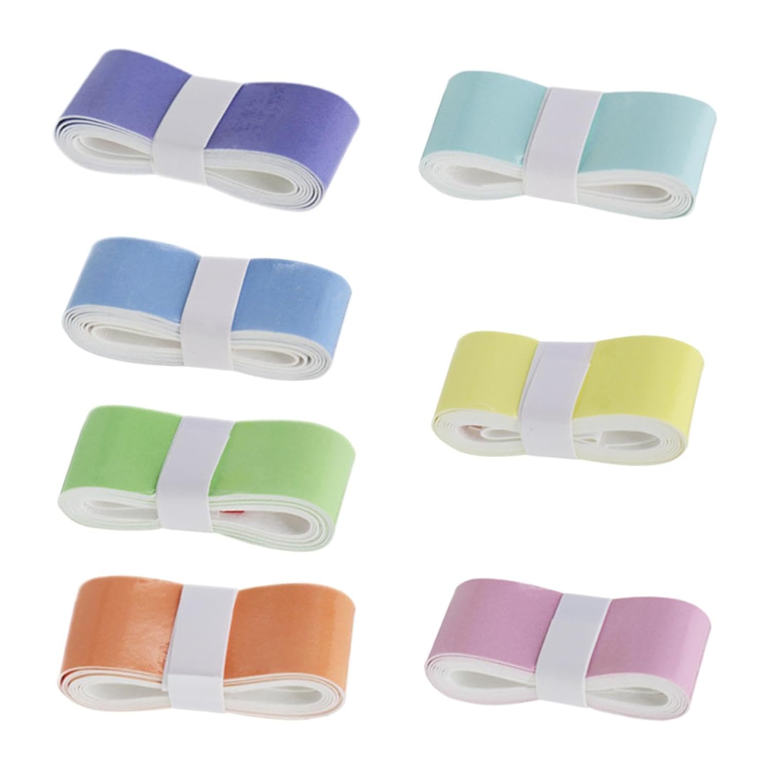 High quality PU grip tape for badminton, pickleball, tennis and squash rackets – soft and durable