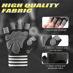 Wrist wrap workout gloves for strength training in India