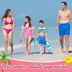 Kids Swimming Arm Bands Jacket for Training Swimming Floater | Inflatable Swim Vest with Arm Floaties for Boys & Girls Age 2-8 Years | Pool, Beach & Water Learning Aid