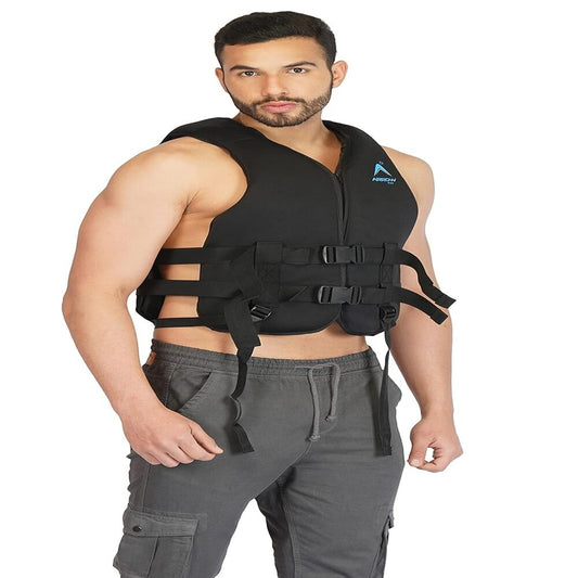 Arrowmax Polyester Safety Adult's Life Jacket, Life Saving Jacket (AS-41)