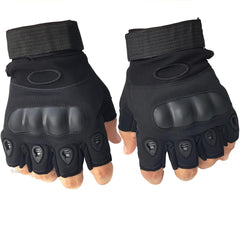 Half Finger Tactical Bike Riding Gloves – Durable, Breathable MTB & Road Riding Gloves with Padded Protection