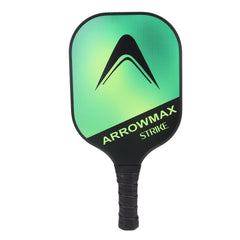 Arrowmax Fiberglass Pickleball Paddle Set – 2 STRIKE Paddles, 4 Balls & Zipper Cover
