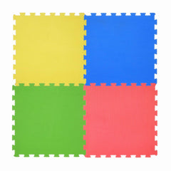 Interlocking Kids Play Mat (2ft x 2ft Tiles) | Soft, Safe & Non-Toxic Foam Floor Mat for Home Indoor Use 12mm-(Color may vary)