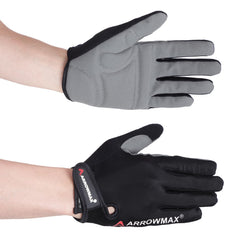 CrossFit Full Finger Gloves with Extra Cushion – Multipurpose Gym, Running & Riding Gloves