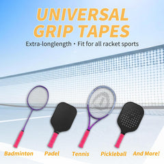Towel Cotton Handle Grip for Badminton, Pickleball & Squash Rackets-2 Pcs