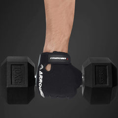 Gym Gloves India – Unisex Workout Gloves with Padded Grip & Wrist Support -ArmourX