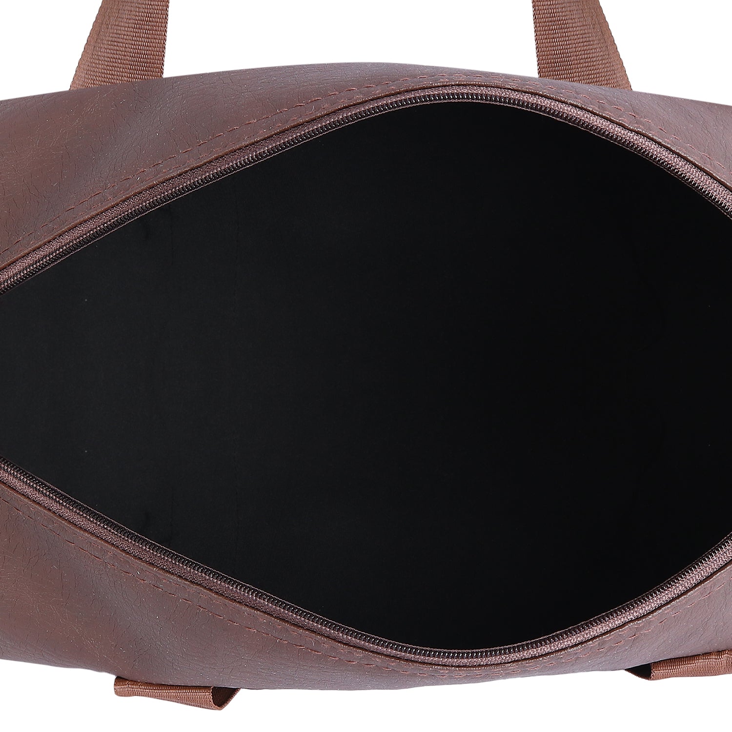 Leather Gym Bag, spacious, Brown