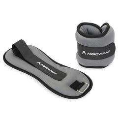 Premium Adjustable Ankle & Wrist Weights for Home Workout, Walking & Gym Training Physiotherapy