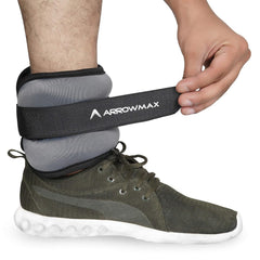 Premium Adjustable Ankle & Wrist Weights for Home Workout, Walking & Gym Training Physiotherapy