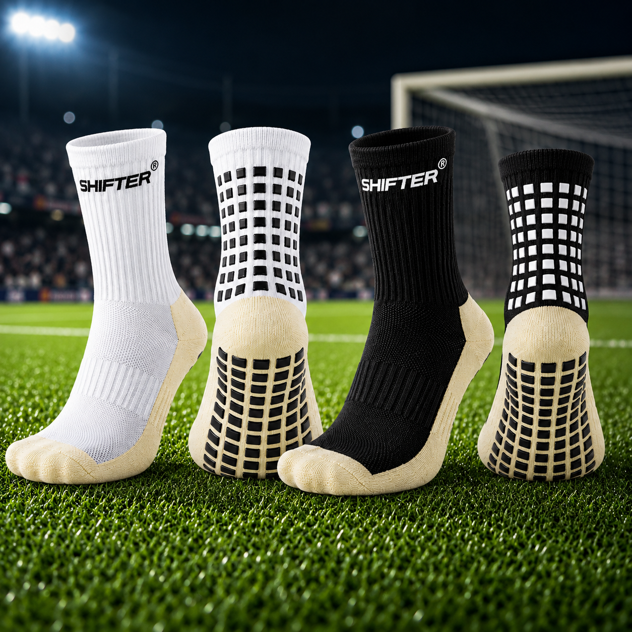 grip socks football volleyball ankle anti slip sports