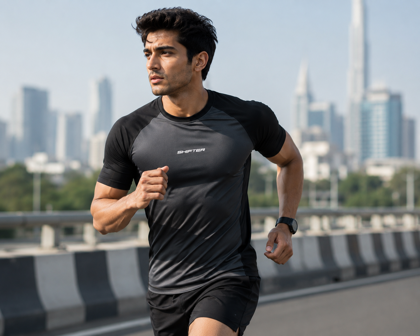 tshirt for running compression men comfortable breathable