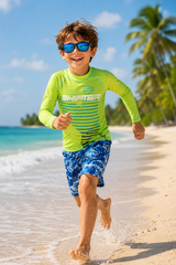 Premium swimming costume for kids with full swimming kit
Anti fog swimming goggles and swim cap combo for kids