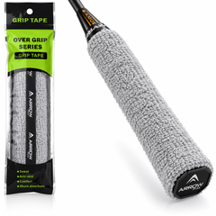Towel Cotton Handle Grip for Badminton, Pickleball & Squash Rackets-2 Pcs