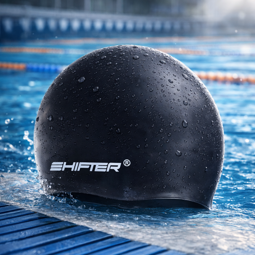 black swimming cap india men women quality swim accessories