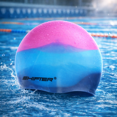 Silicone Swimming Cap for Men, Women & Kids | Waterproof Swim Cap for Pool & Training