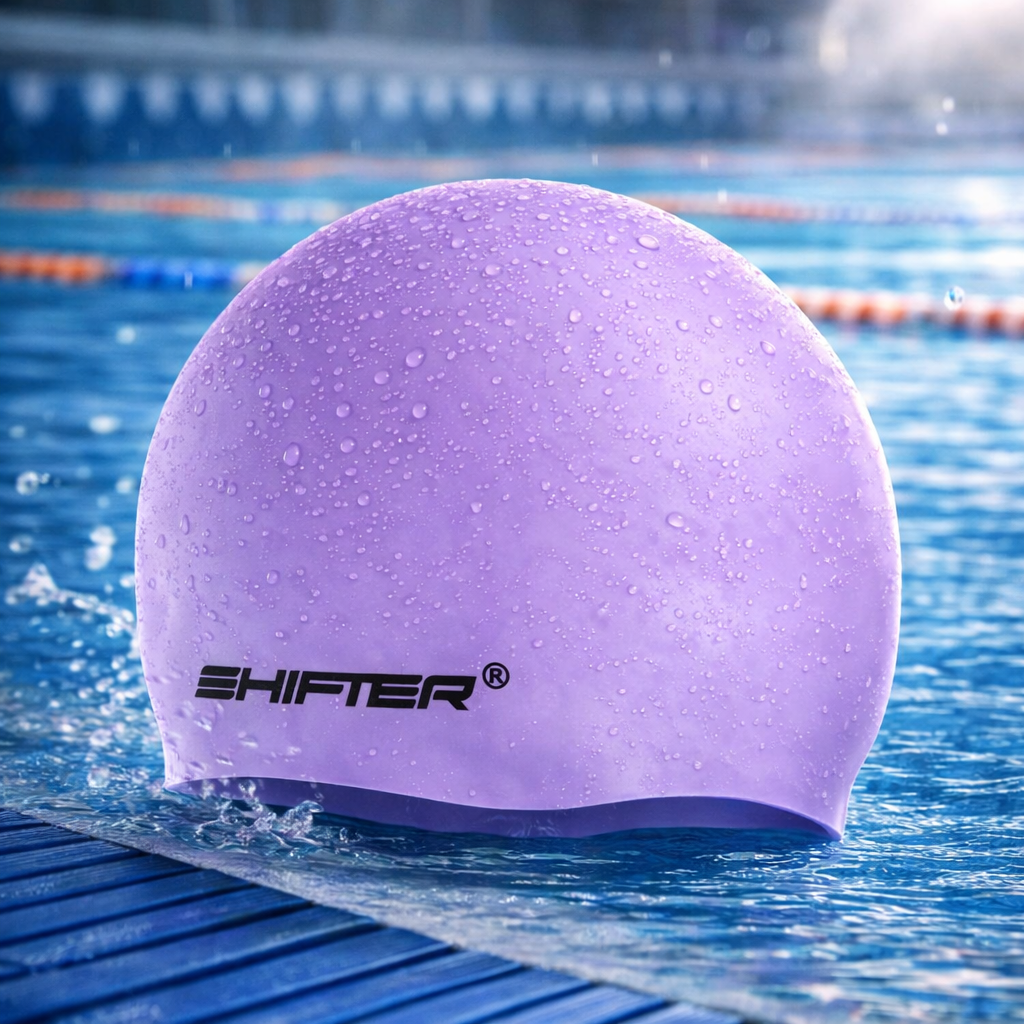 swim cap for girls swimming purple online buy