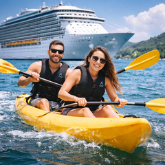 adult life jacket back view secure fit buoyancy jacket for rafting kayaking boating