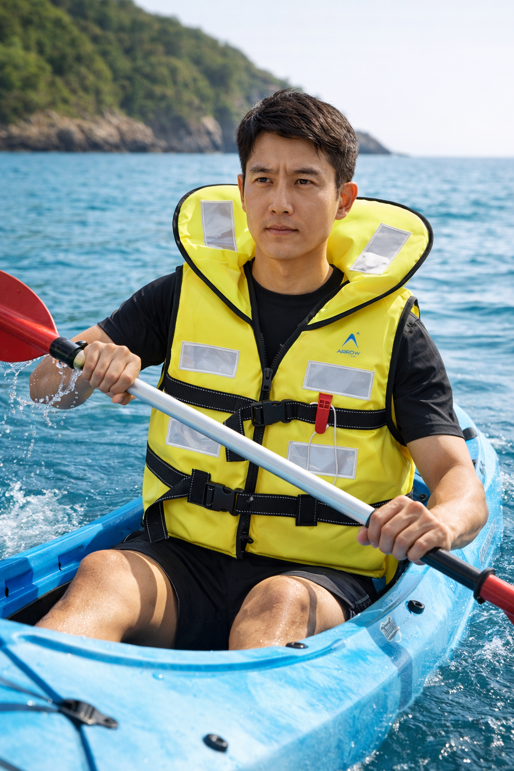 premium adult life vest lightweight flotation jacket for water activities