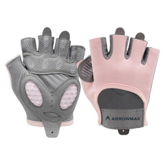 gym gloves women girls pink wrist hand glove workout