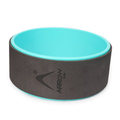 Yoga Wheel + 2 Yoga Bricks + Yoga Belt | Yoga Accessories Combo Kit for Flexibility & Support