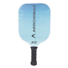 Pickleball Paddle Carbon Fibre Wider Frame Set With 4pc 40H Outdoor Balls & Full Zipper Bag- Color of ball may vary